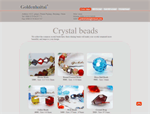 Tablet Screenshot of crystalbeads.cn